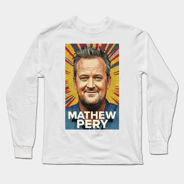 Matthew Perry Rip Long Sleeve T-Shirt by Zachariya420